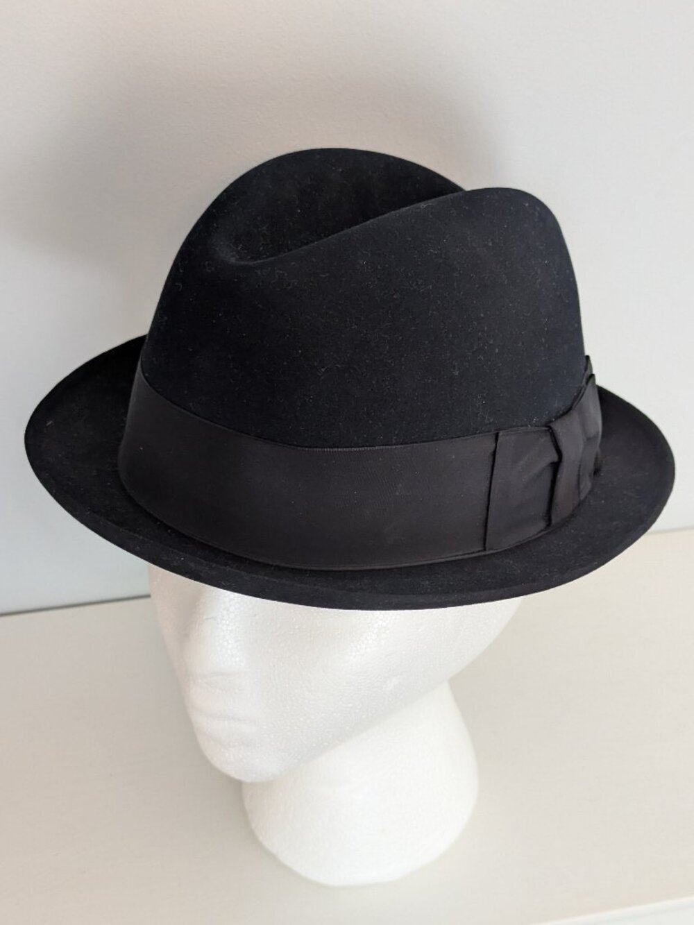 Vintage Stetson Twenty Five Toronado Dark Blue Fedora hat